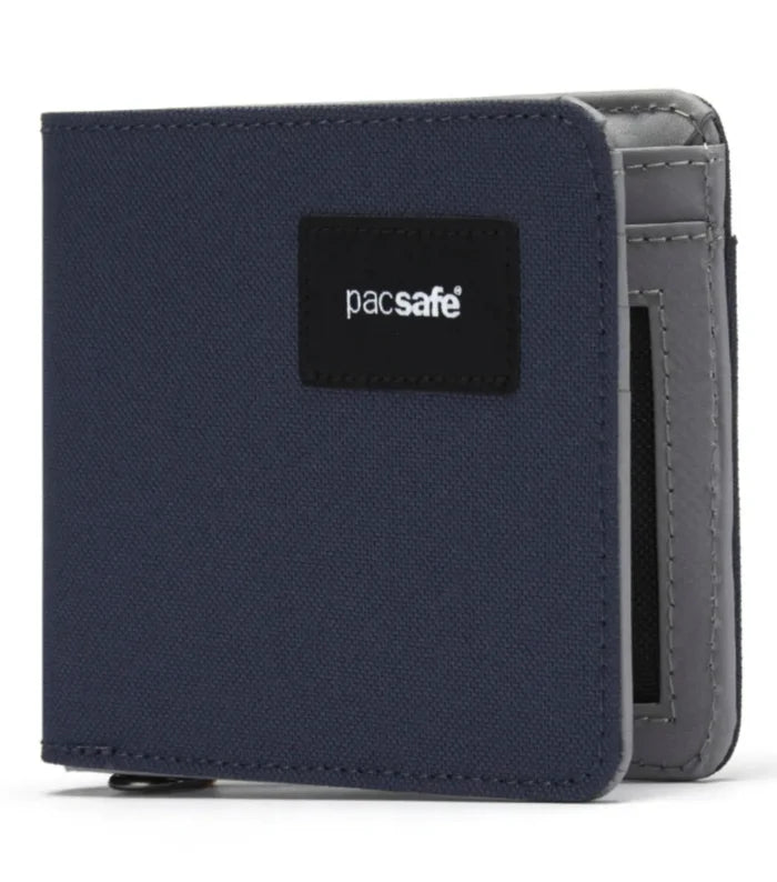 Pacsafe RFIDsafe Bifold Wallet - Coastal Blue