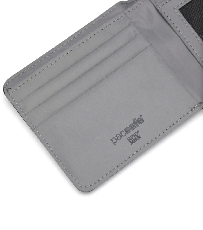 Pacsafe RFIDsafe Bifold Wallet - Coastal Blue