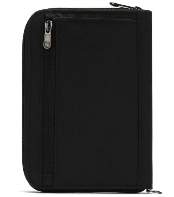 Pacsafe RFIDsafe Compact Travel Organiser - Jet Black