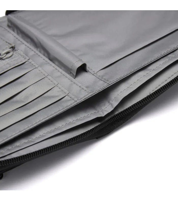 Pacsafe RFIDsafe Compact Travel Organiser - Jet Black