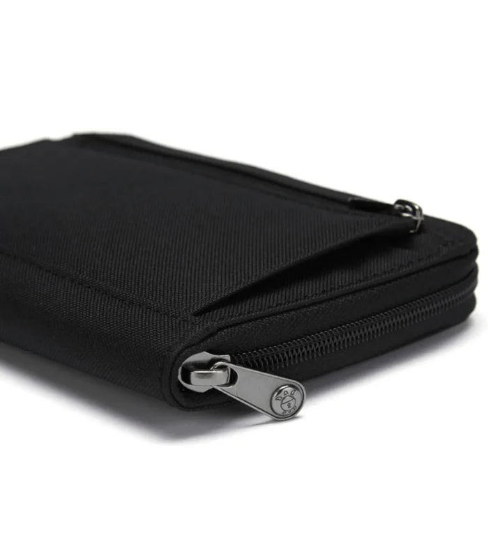 Pacsafe RFIDsafe Compact Travel Organiser - Jet Black