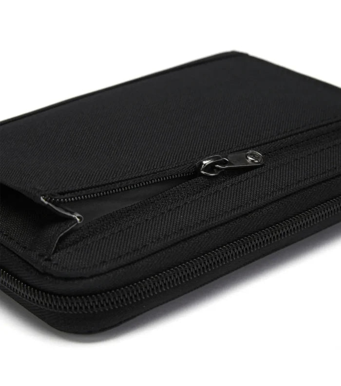 Pacsafe RFIDsafe Compact Travel Organiser - Jet Black