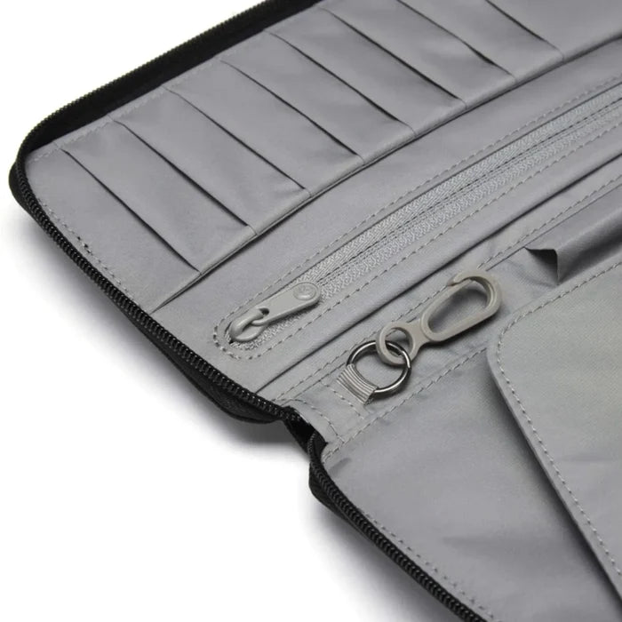 Pacsafe RFIDsafe RFID Blocking Travel Wallet - Jet Black