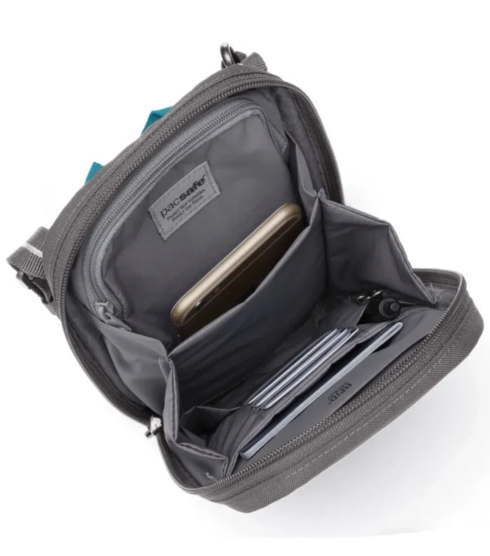 Pacsafe RFIDsafe Tech Crossbody - Stone