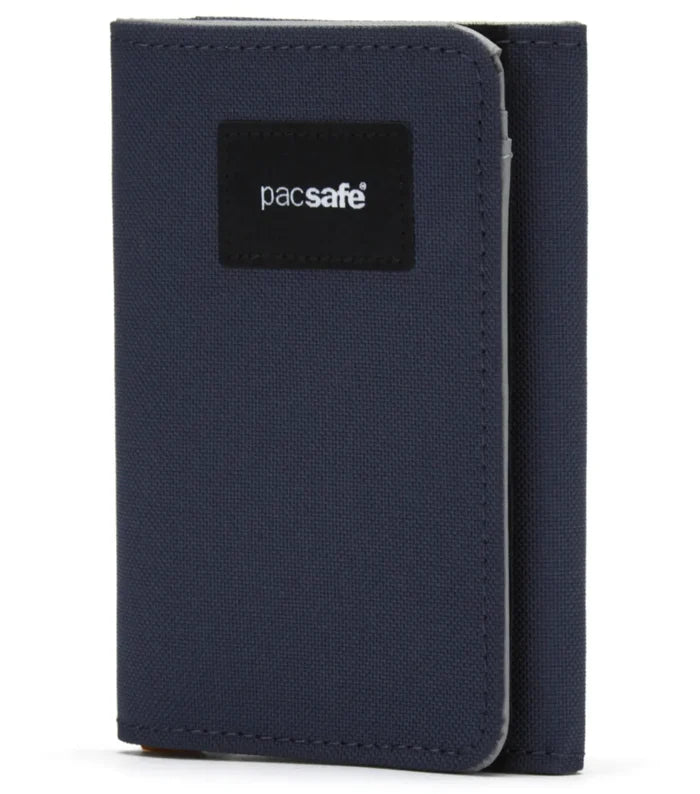 Pacsafe RFIDsafe Trifold Wallet - Coastal Blue
