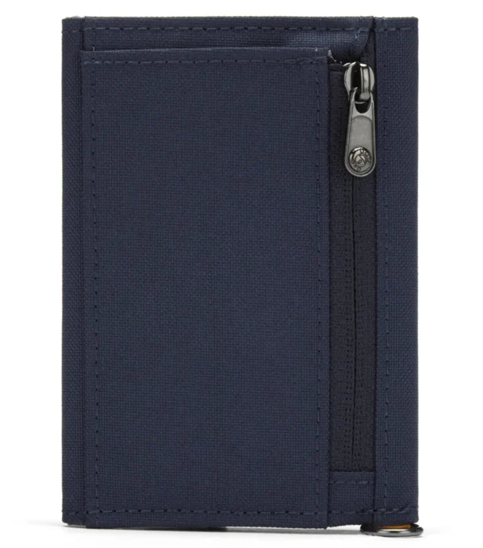 Pacsafe RFIDsafe Trifold Wallet - Coastal Blue