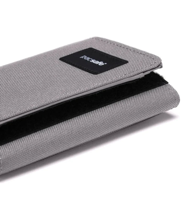 Pacsafe RFIDsafe Trifold Wallet - Stone
