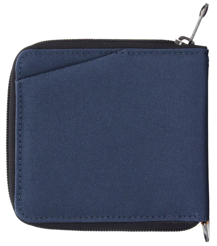 Pacsafe RFIDsafe Zip Around Wallet - Coastal Blue