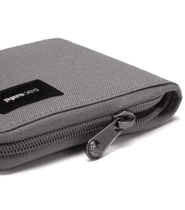 Pacsafe RFIDsafe Zip Around Wallet - Stone