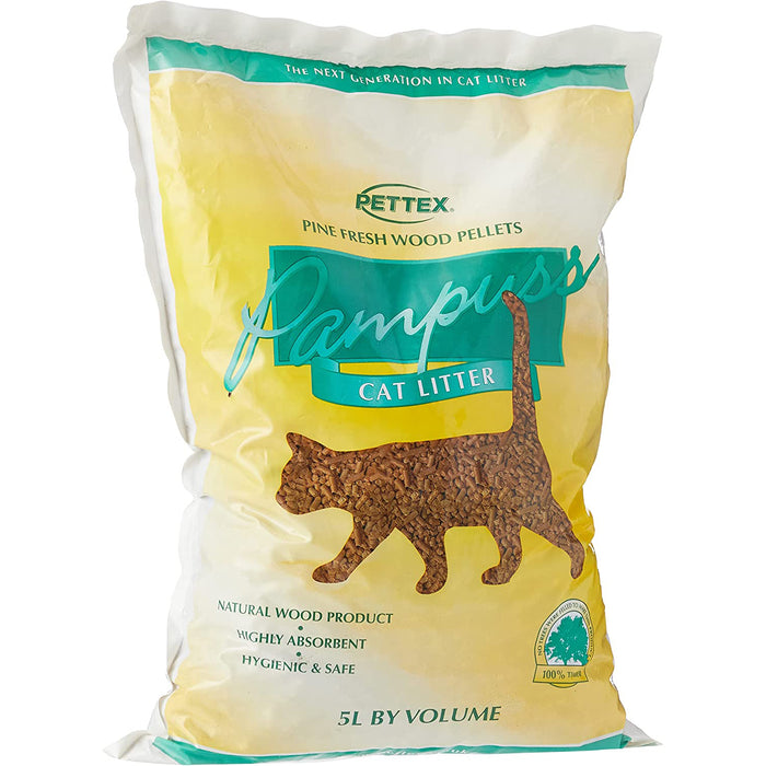Pampus Wood Cat Litter 15LT