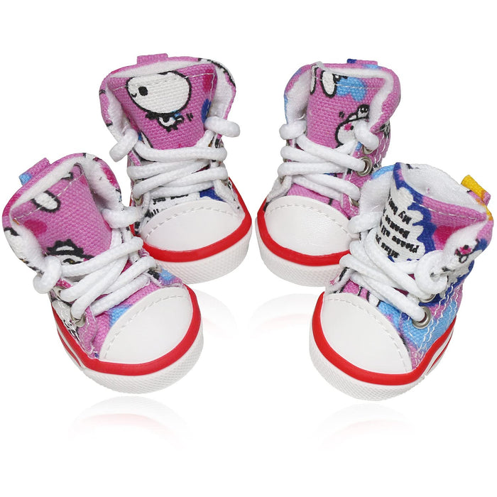 Paws Fashion Dog footwear ( Pink )