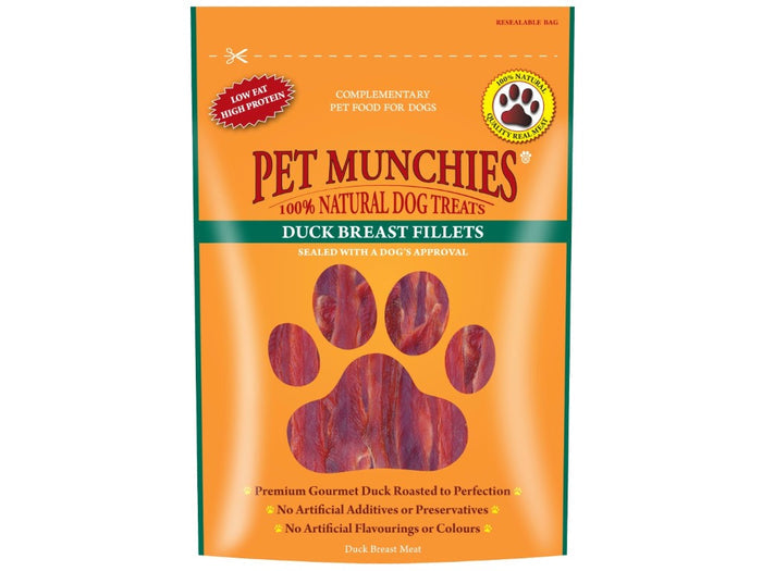 Pet Munchies Duck Breast 80g