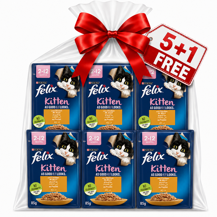 Purina Felix As Good As It Looks –in Jelly | 5+1 FREE