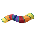 Rainbow Cat Tunnel Zigzag Toy Size 123*25Cm