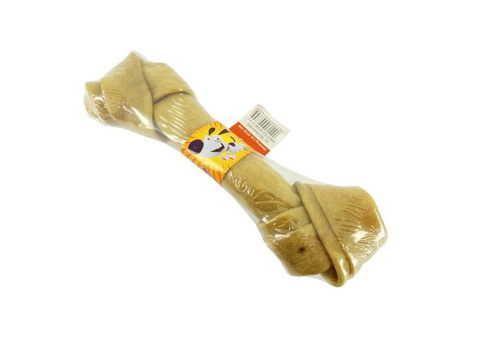 Rawhide Knotted Bones - packs of 10