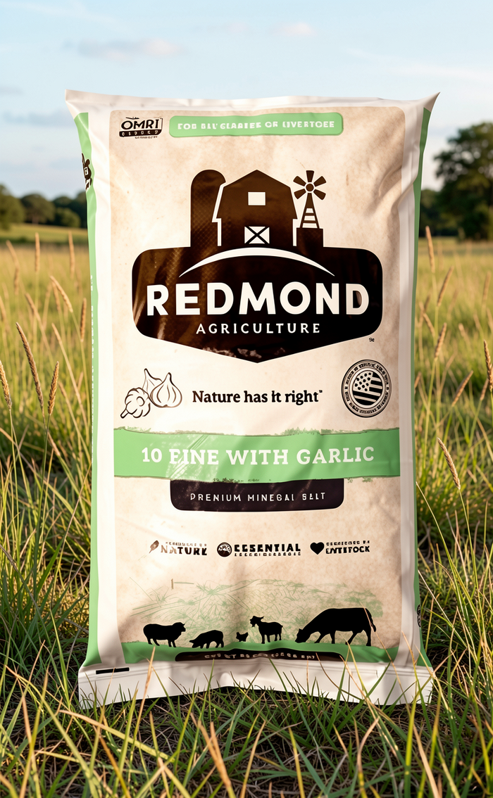 Redmond Garlic Salt (10 Fine) (50lb Bag) (Code 46A)