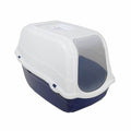 Rosewood Cat Litter Pan - Blue & White