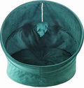 Rosewood Green Velvet Canopy Bed
