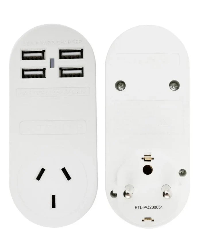 Samsonite Adaptor 4 x USB (2 Amp) Europe / Bali