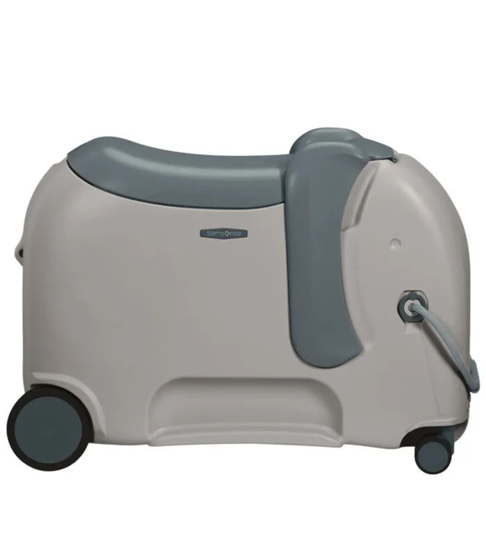 Samsonite Dream Rider DLX Ride-On Children's 4 Wheel Spinner Suitcase - Elephant Grey