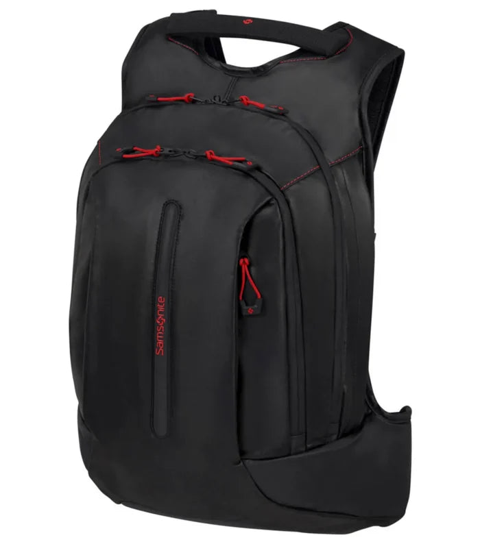 Zipped exterior front and side pocket