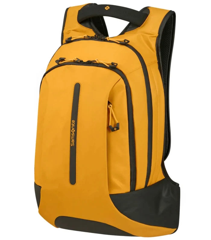 Zipped exterior front and side pocket