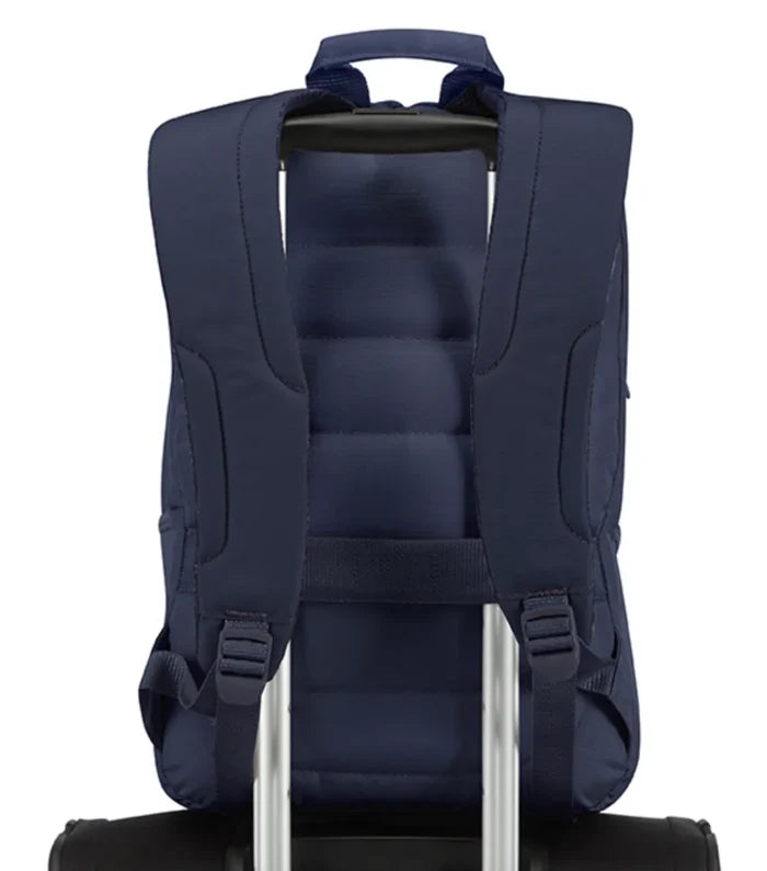 Luggage sleeve on rear (luggage sold separately)