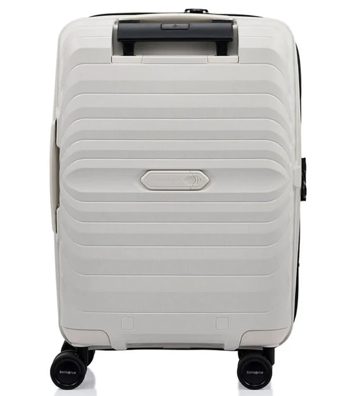 Push button, retractable handle