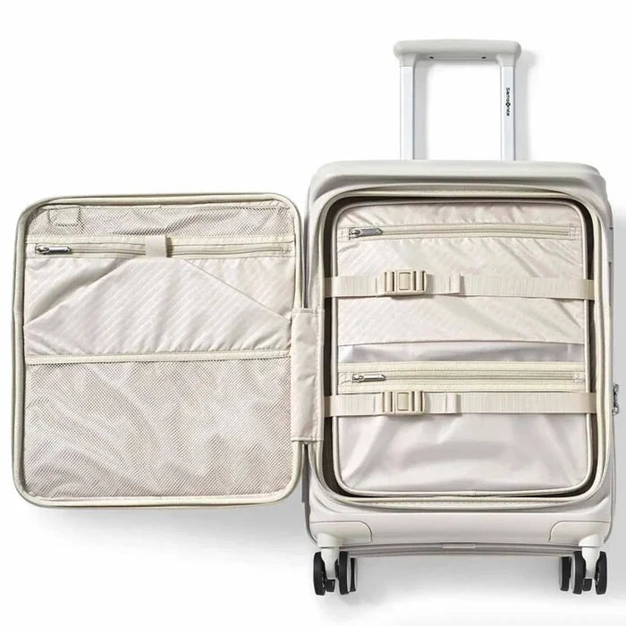 Samsonite Paralux 55 cm Expandable Carry-on Suitcase - Stone Grey
