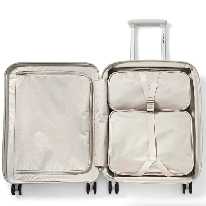 Samsonite Paralux 55 cm Expandable Carry-on Suitcase - Stone Grey