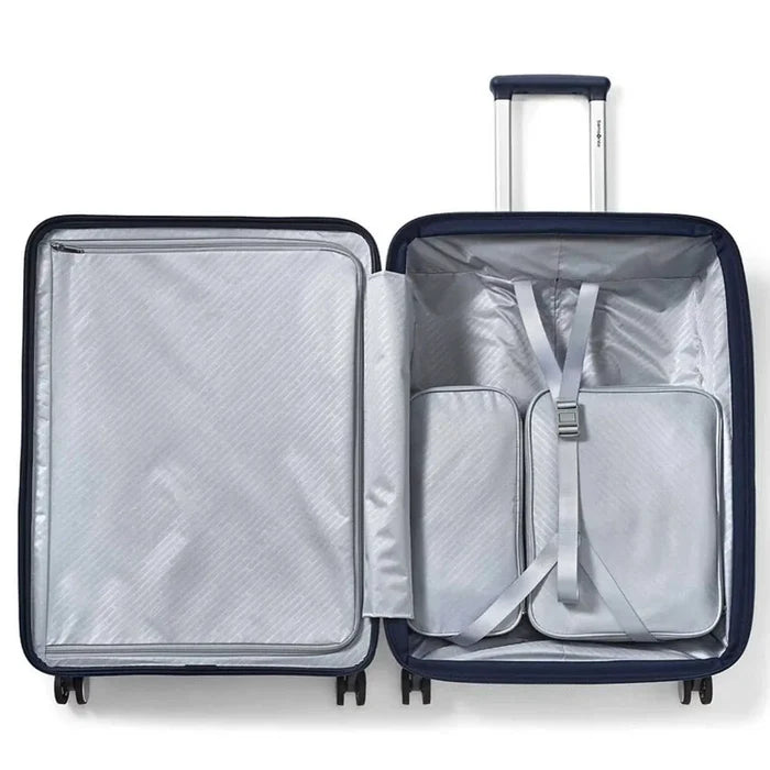 Samsonite Paralux 75 cm Expandable Front Opening Suitcase - Midnight Navy