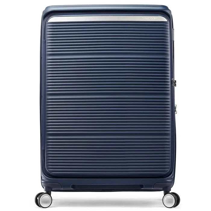 Samsonite Paralux 75 cm Expandable Front Opening Suitcase - Midnight Navy