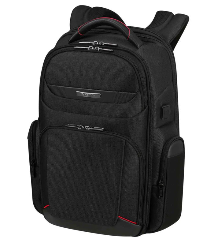 Samsonite PRO-DLX 6 - 15.6" Laptop 3Vol Expandable Backpack - Black