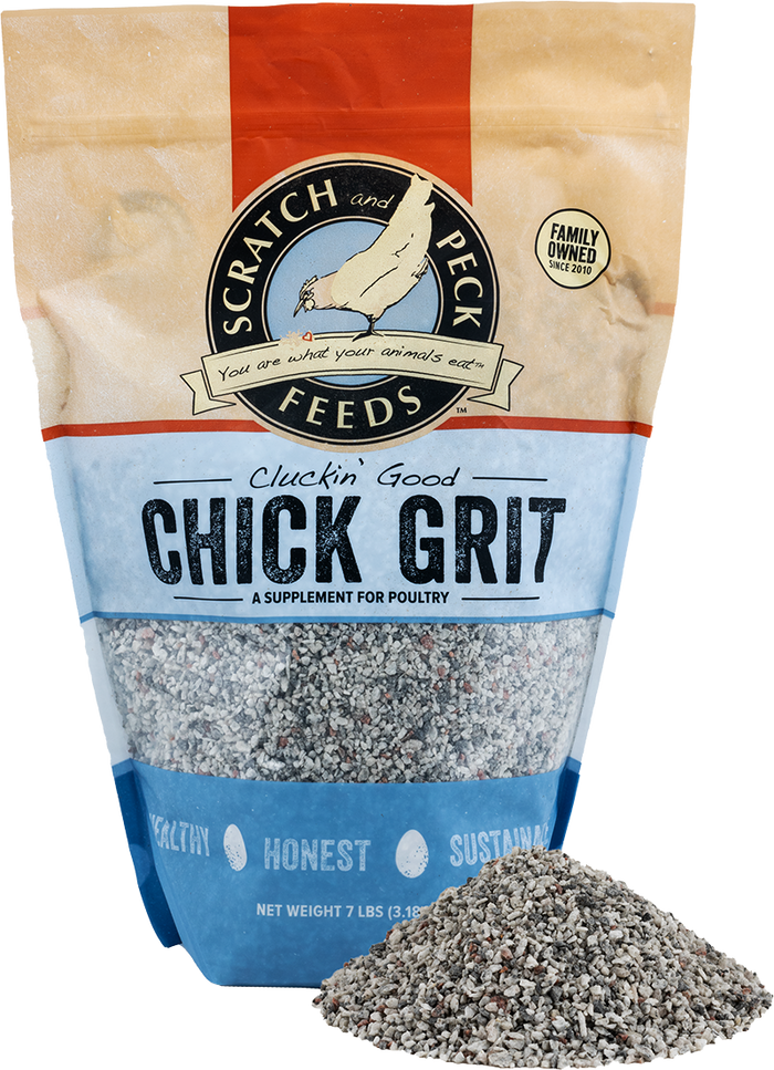 Scratch and Peck Feeds Cluckin’ Good Chick Grit