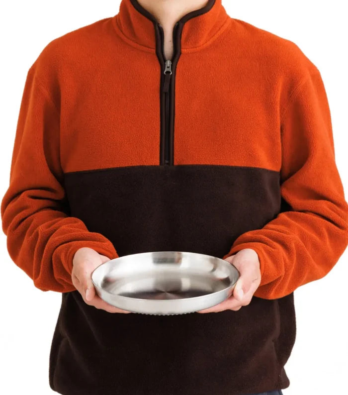 Sea To Summit Detour Stainless Steel Plate - Beluga Grey