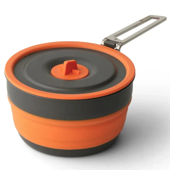 Sea To Summit Frontier Ultralight Collapsible 1L Pot - Orange