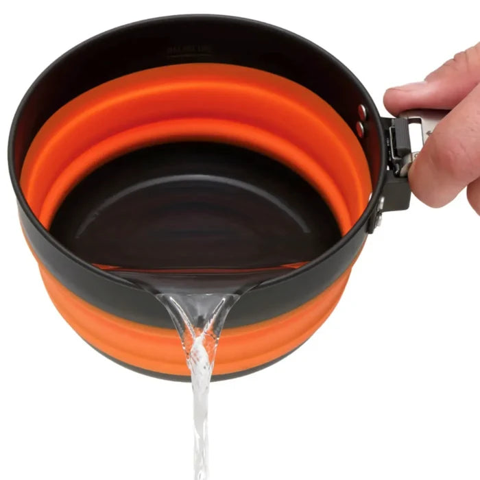 Sea To Summit Frontier Ultralight Collapsible 1L Pot - Orange