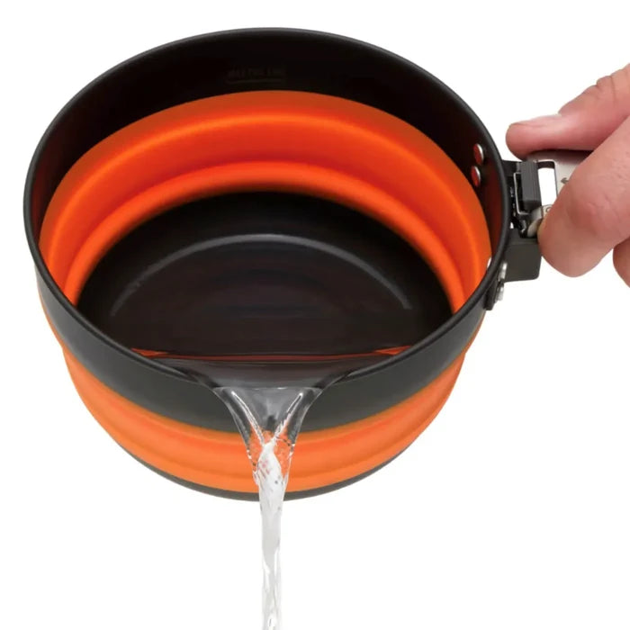 Sea To Summit Frontier Ultralight Collapsible 1L Pot Cook Set - 3 Piece