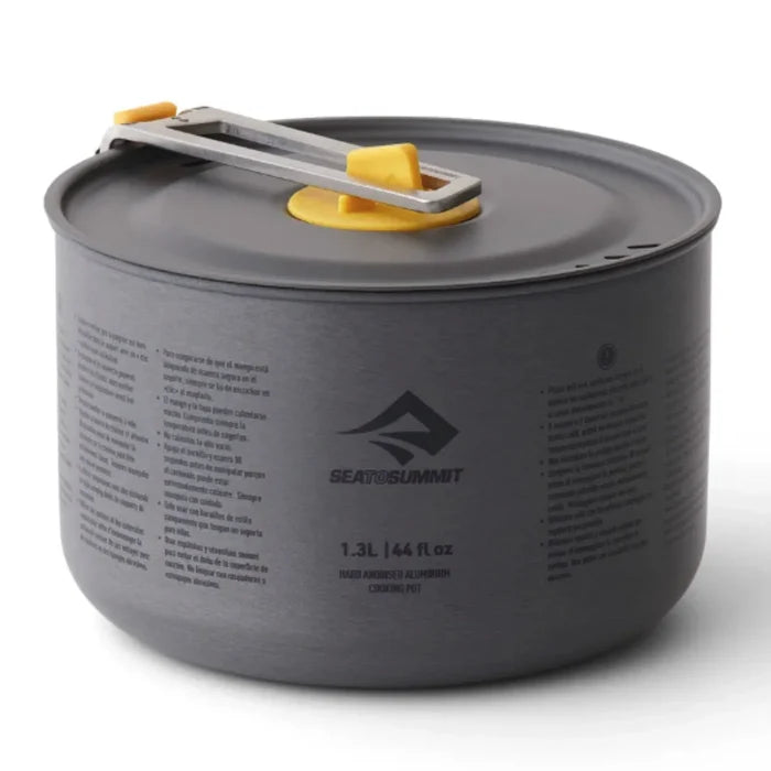 Sea To Summit Frontier Ultralight One 1.3L Pot Cook Set - 3 Piece (Yellow)
