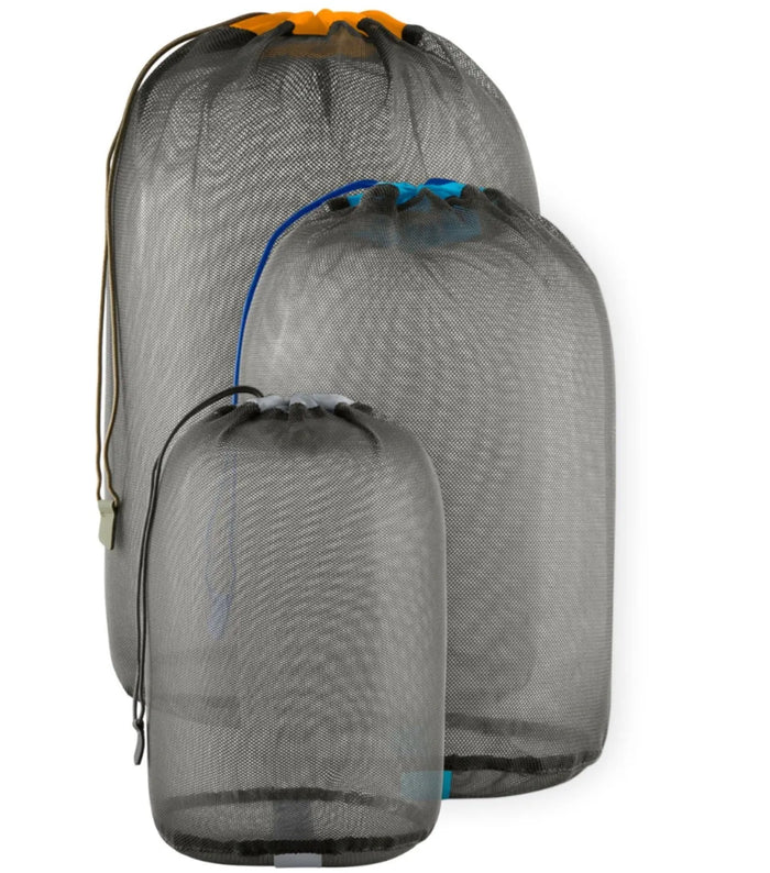 Sea to Summit Mesh Stuff Sack Set 5, 8, 13 Litre - Multi Colour