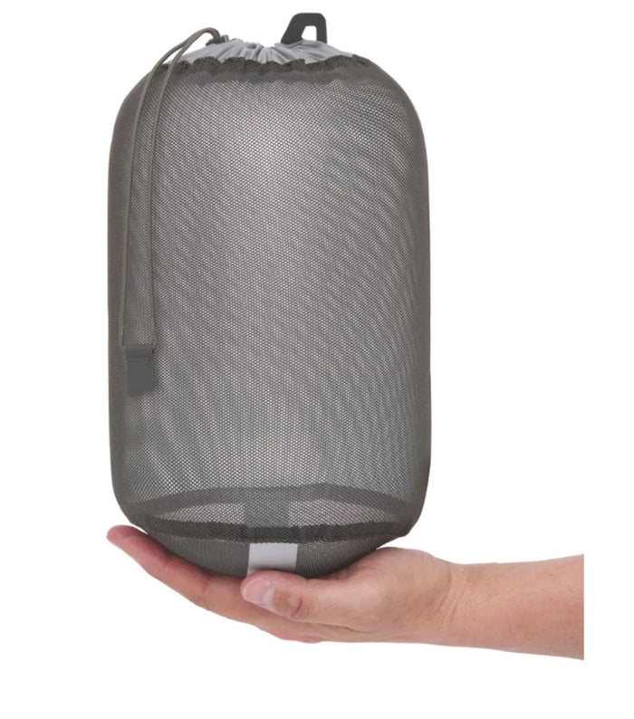 Ultra-lightweight and strong 75D multi- filament nylon mesh with a 30D Ultra-Sil throat