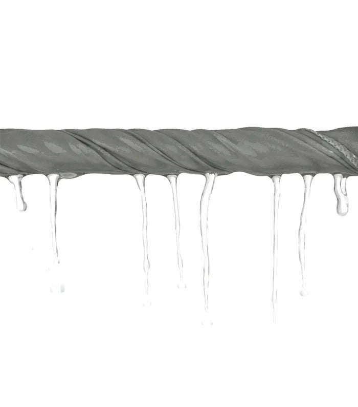 Absorbs three times its own weight in water
