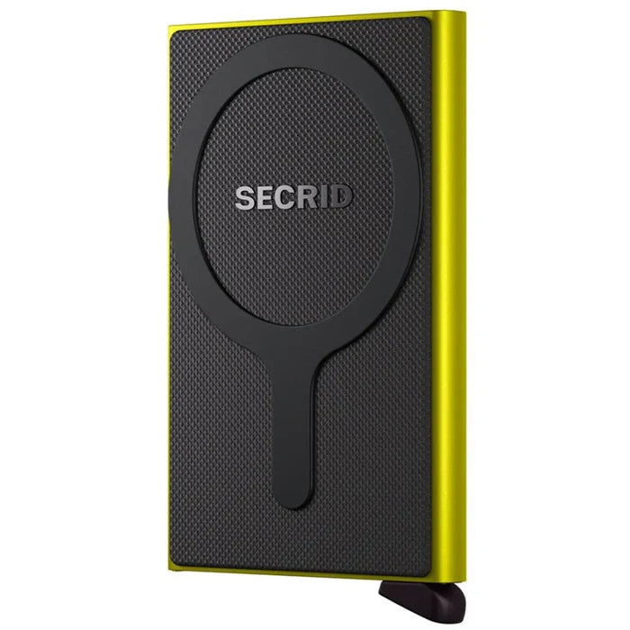 Secrid Cardprotector for Magsafe - Compact RFID Card Wallet - Lime