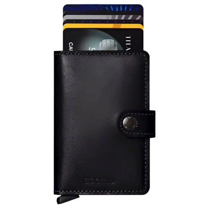 Secrid Miniwallet Compact RFID Wallet - Black