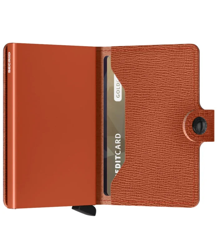 Secrid Miniwallet Compact RFID Wallet - Crisple Pumpkin