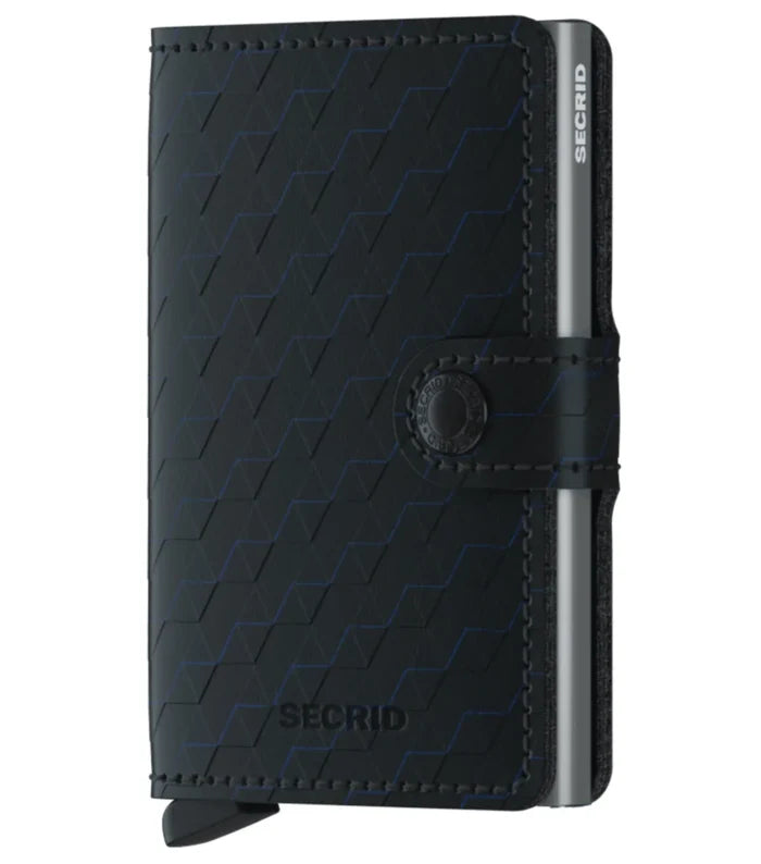 Secrid Miniwallet Compact RFID Wallet - Optical Black Titanium