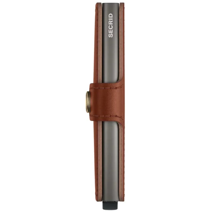 Secrid Miniwallet Compact RFID Wallet - Texano Saddle