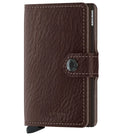 Secrid Miniwallet Compact RFID Wallet - Veg Tanned Espresso Brown