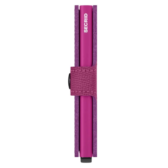 Secrid Miniwallet Compact RFID Wallet- Crisple Fuchsia