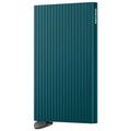 Secrid Premium Cardprotector+ Compact RFID Card Wallet - Fluted Teal